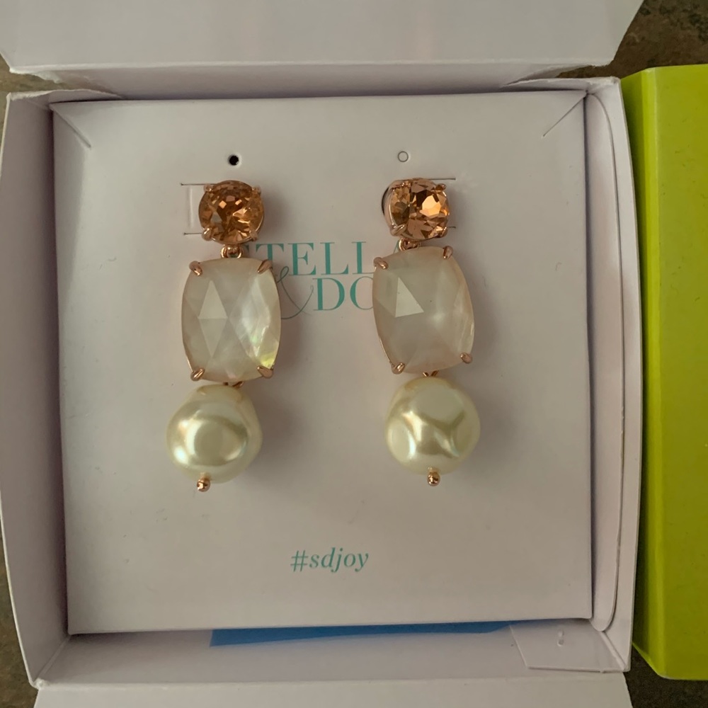 Stella & Dot Leona convertible earrings